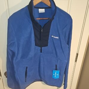 Columbia Deep Blue Fleece Pullover